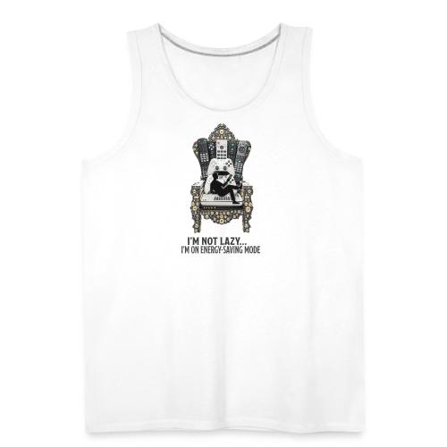 Remote Throne Procrastinator T Shirt, Dad Gift - Men's Premium Tank