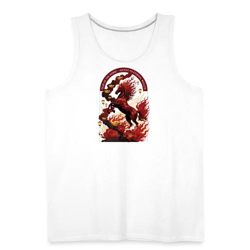 Year of the Horse Rise T Shirt,Lunar New Year Gift - Men's Premium Tank