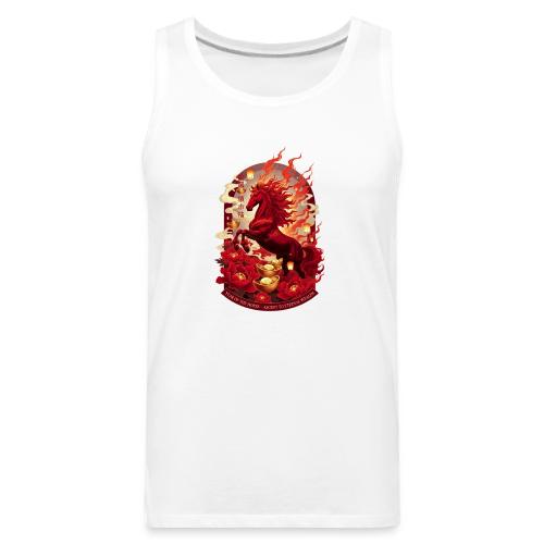 Year of the Horse Ascent T Shirt, Lunar New Year - Men's Premium Tank