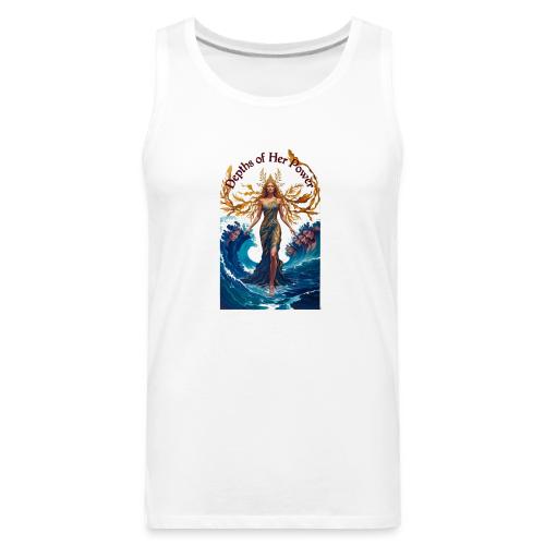 Women’s Day Tidal Sovereign T Shirt, Gift for Wife - Men's Premium Tank