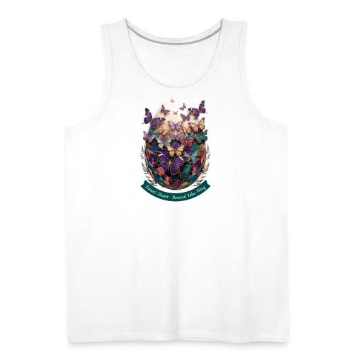 Easter Dawn's Flutter Butterfly T Shirt, Gift - Men's Premium Tank