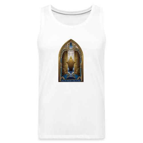 Easter Peace Be With You Locked Doors T Shirt,Gift - Men's Premium Tank