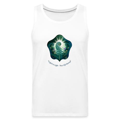 Easter Unfurl in Light Resurrection T Shirt, Gift - Men's Premium Tank