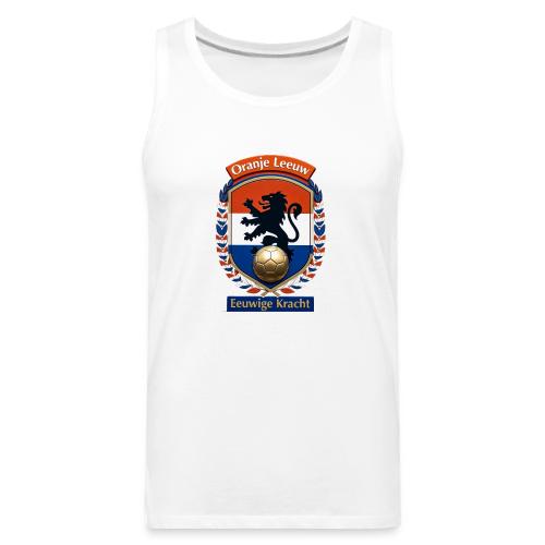 Netherlands Lion Premium T-Shirt, Dutch Flag Gift - Men's Premium Tank