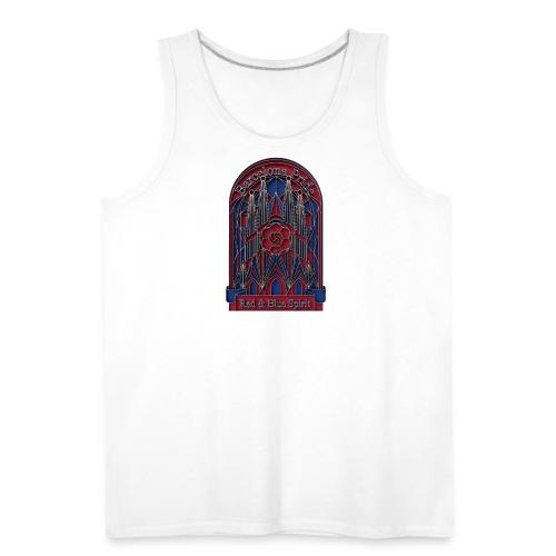 Barcelona Scarlet Pride T Shirt, Vibrant City Gift - Men's Premium Tank