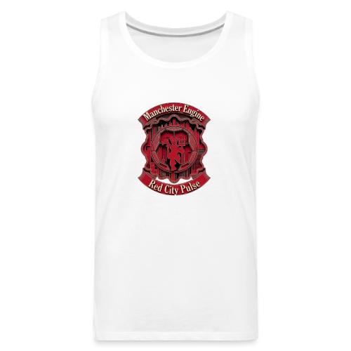 Red Manchester T Shirt, Red Soccer City Pride Gift - Men's Premium Tank