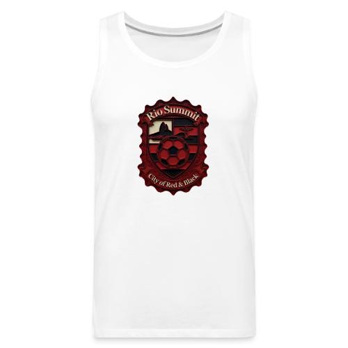 Flamengo Scarlet Summit T-Shirt, Football Gift - Men's Premium Tank