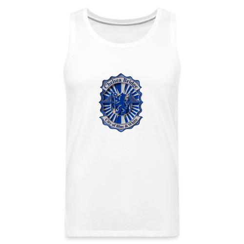 Chelsea Blue Bridge T Shirt, Soccer Fan Gift - Men's Premium Tank