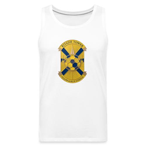 Riyadh Tower T Shirt, Football City Pride Gift - Men's Premium Tank