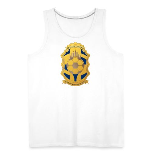 Riyadh Crown T Shirt, Modern Desert Pride Gift - Men's Premium Tank