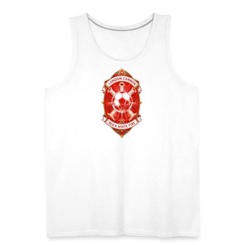 Red London Cannon T Shirt,Football City Pride Gift - Men's Premium Tank