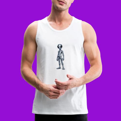 Silver Alien - Men's Premium Tank