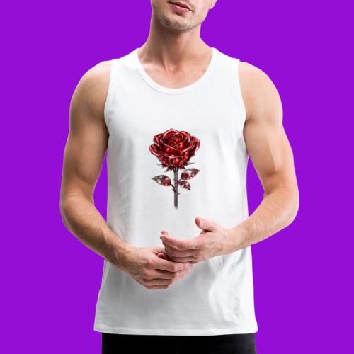 Silver Rose - Men's Premium Tank