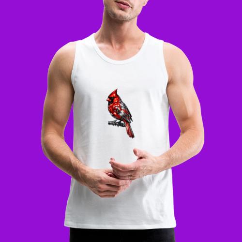 Silver Cardinal - Men's Premium Tank