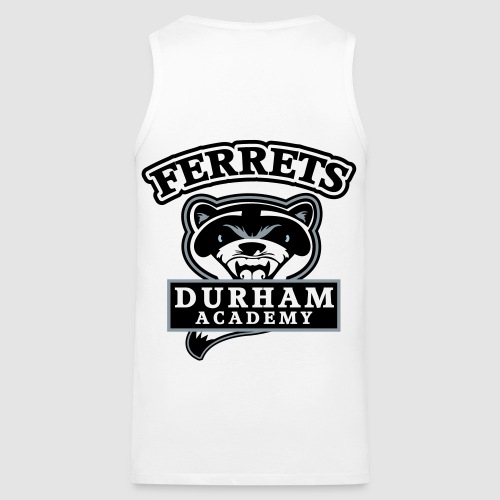 durham academy ferrets logo black - Men's Premium Tank
