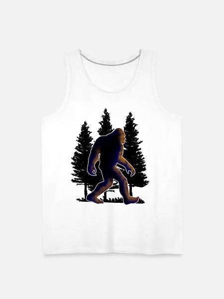 Big foot, Bigfoot - Men's Premium Tank - white