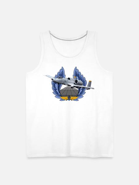 A-10 Thunderbolt - Men's Premium Tank - white