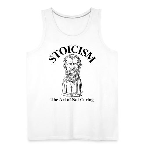 Stoicism The Art of Not Caring – Zeno of Citium - Men's Premium Tank