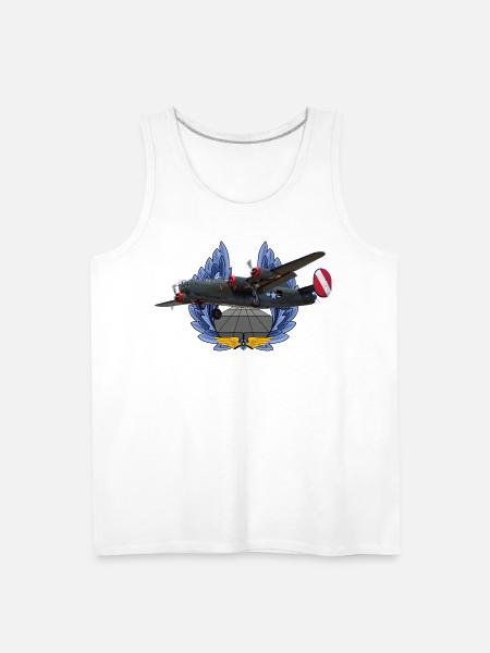 B-24 Liberator - Men's Premium Tank - white