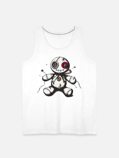 Voodoo doll - Men's Premium Tank - white