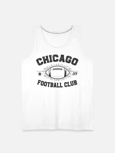 Chicago Football Club Emblem - Men's Premium Tank - white