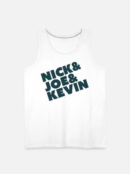 Nick & Joe & Kevin - Men's Premium Tank - white