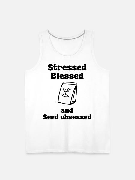 Seed Obsessed - Men's Premium Tank - white
