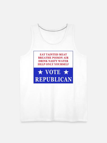 Vote Republican - Men's Premium Tank - white