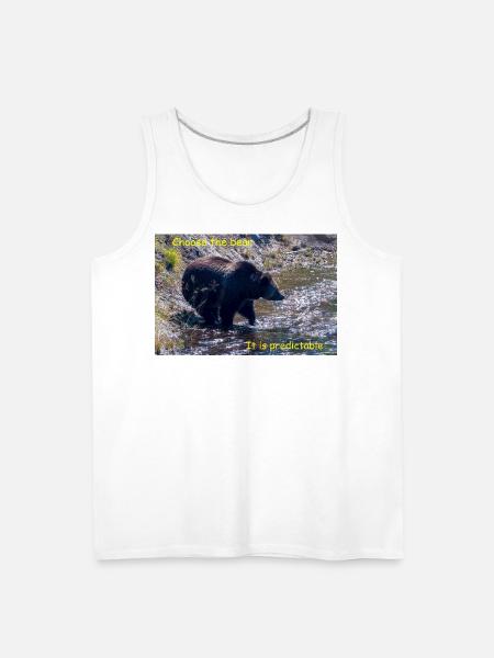 Choose The Bear - Men's Premium Tank - white