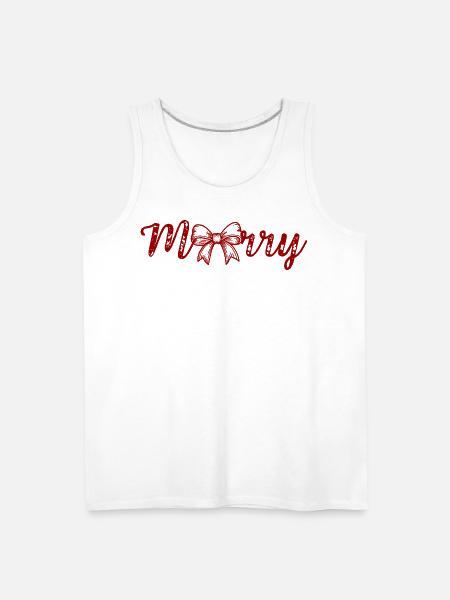 Christmas - Men's Premium Tank - white