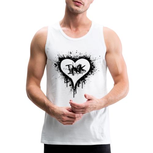 I Love Ink_black - Men's Premium Tank