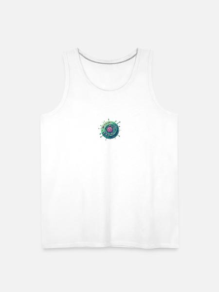 Cells - Men's Premium Tank - white