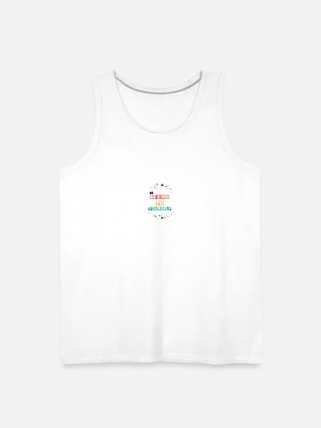 be kind - Men's Premium Tank - white