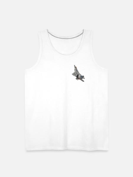 F22-Raptor - Men's Premium Tank - white