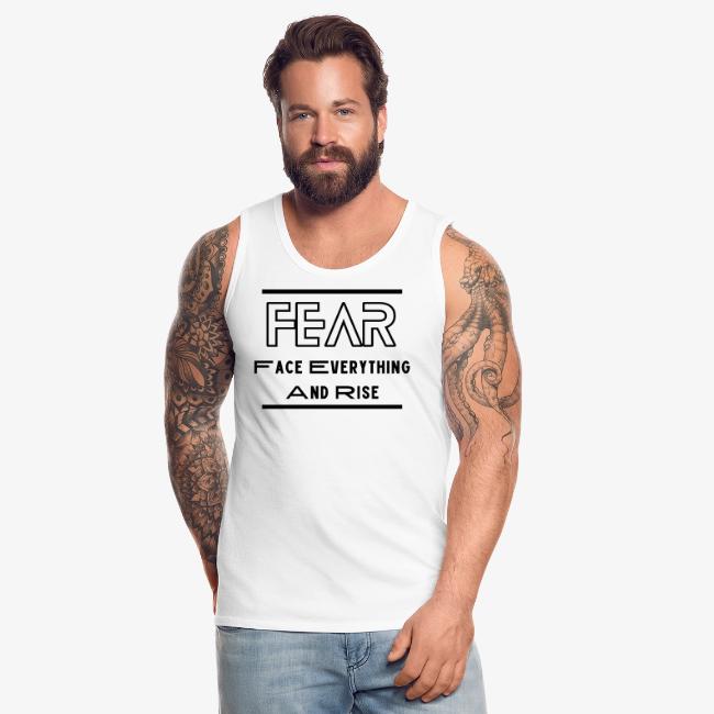 FEAR - Face Everything and Rise Motivational Quote