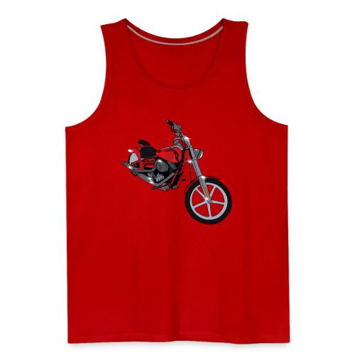 Motorcycle red - Men's Premium Tank