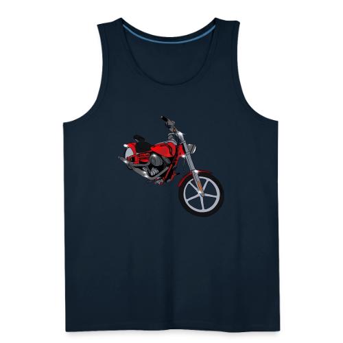 Motorcycle red - Men's Premium Tank