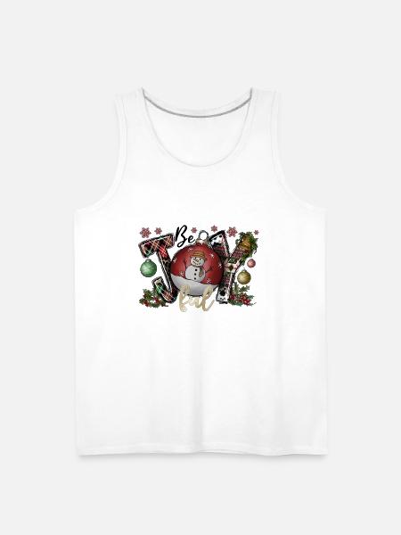 Be Joy Ful - Men's Premium Tank - white