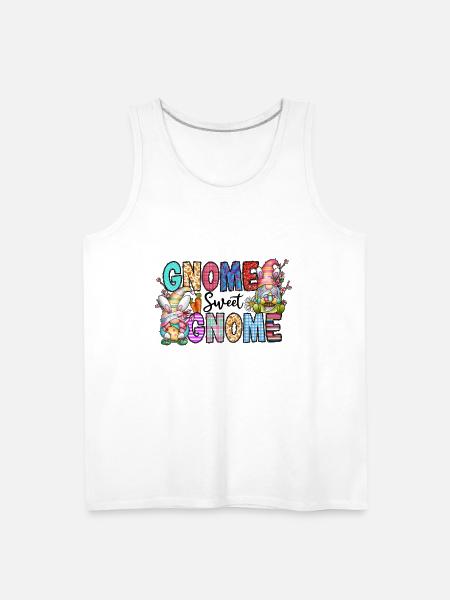Gnome Sweet Gnome - Men's Premium Tank - white
