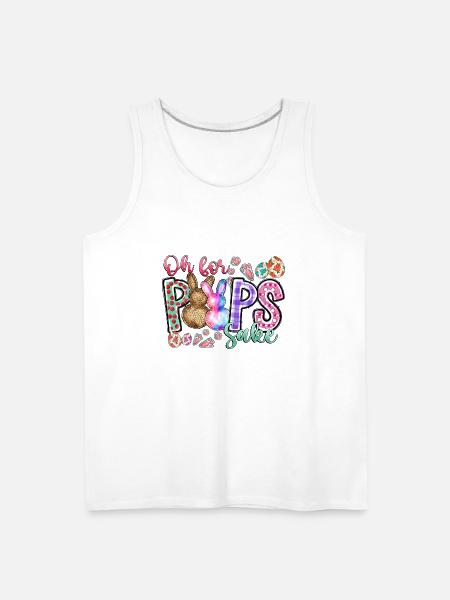 Oh For Poops Sake - Men's Premium Tank - white