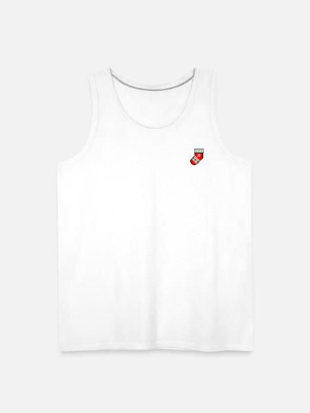 Christmas sock - Men's Premium Tank - white