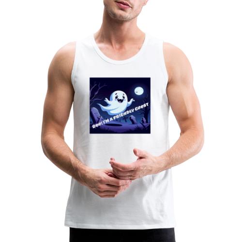 Boo I m a Friendly Ghost - Men's Premium Tank