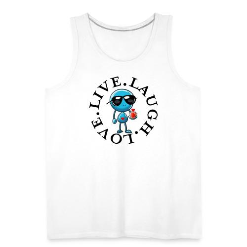 Circle Remember to live laugh love - Men's Premium Tank