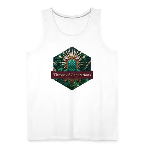 Women’s Day Vine Throne T Shirt, Gift for Grandma - Men's Premium Tank