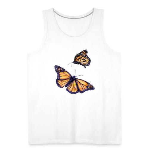 2 butterflies - Men's Premium Tank