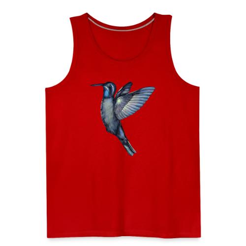 Hummingbird in flight - Men's Premium Tank