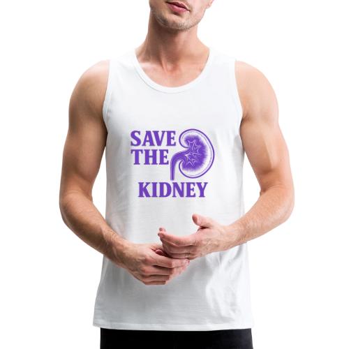Save the kidney - Men's Premium Tank