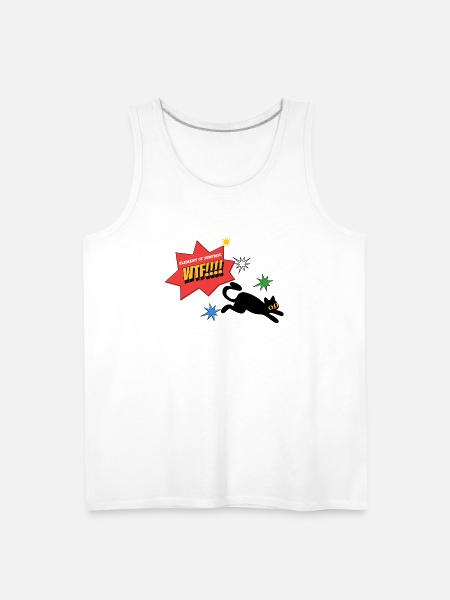 WTF!!Element of surprise - Men's Premium Tank - white