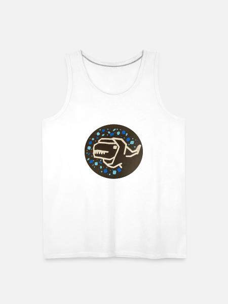 The Grim Raptor - Men's Premium Tank - white