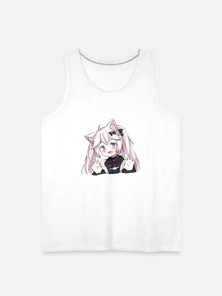 Nyatasha Nyanners - Men's Premium Tank - white
